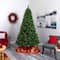 8ft. Pre-Lit Aberdeen Spruce Artificial Christmas Tree, Clear LED Lights